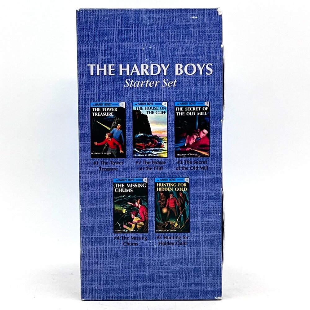 The Hardy Boys Starter Set 5 Mystery Book Boxed Collection Franklin W Dixon 2012 - Picture 5 of 14